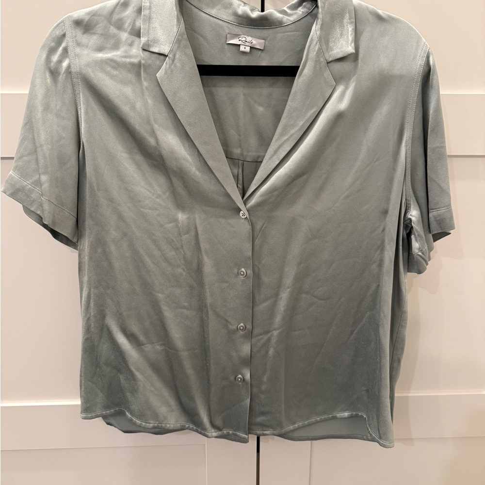 Rails SET  Light Green SHIRT AND SKIRT